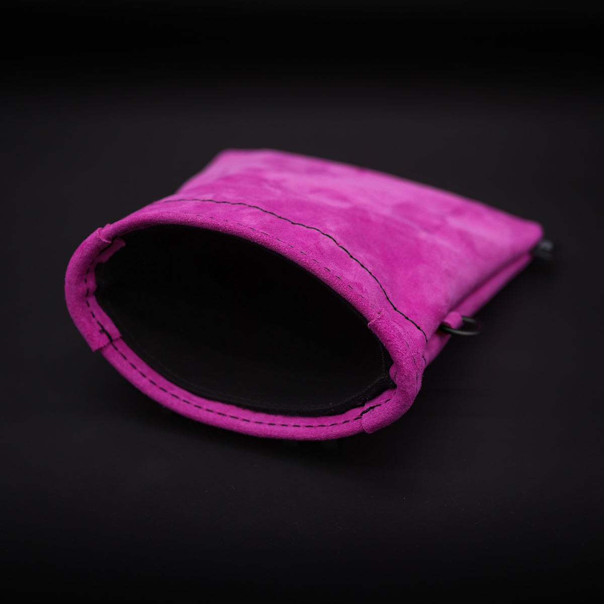 Pink Leather Treat Pouch