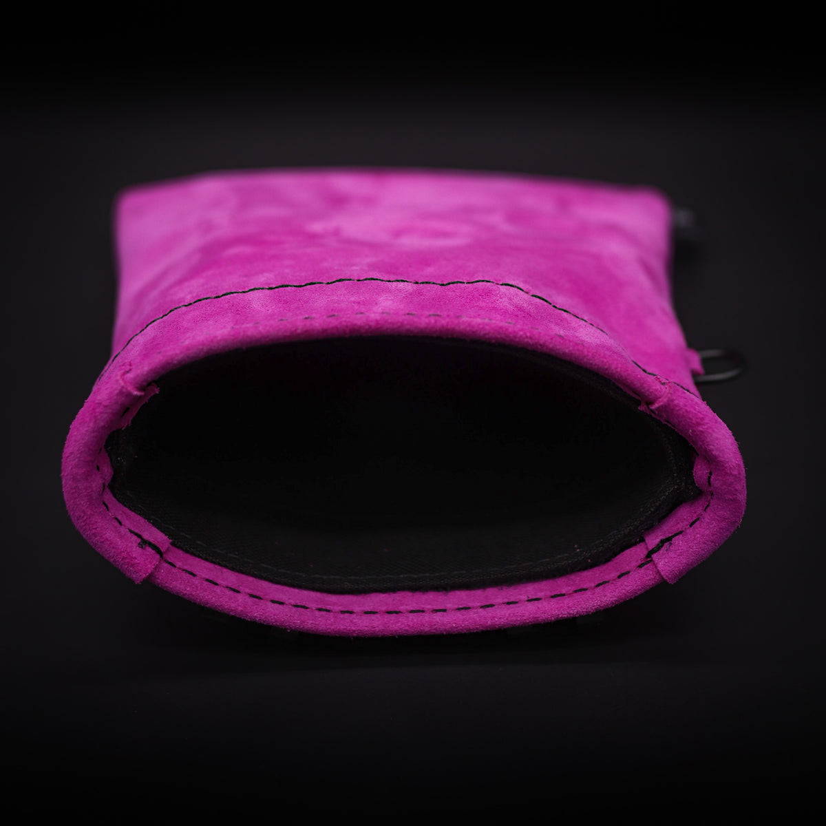 Pink Leather Treat Pouch