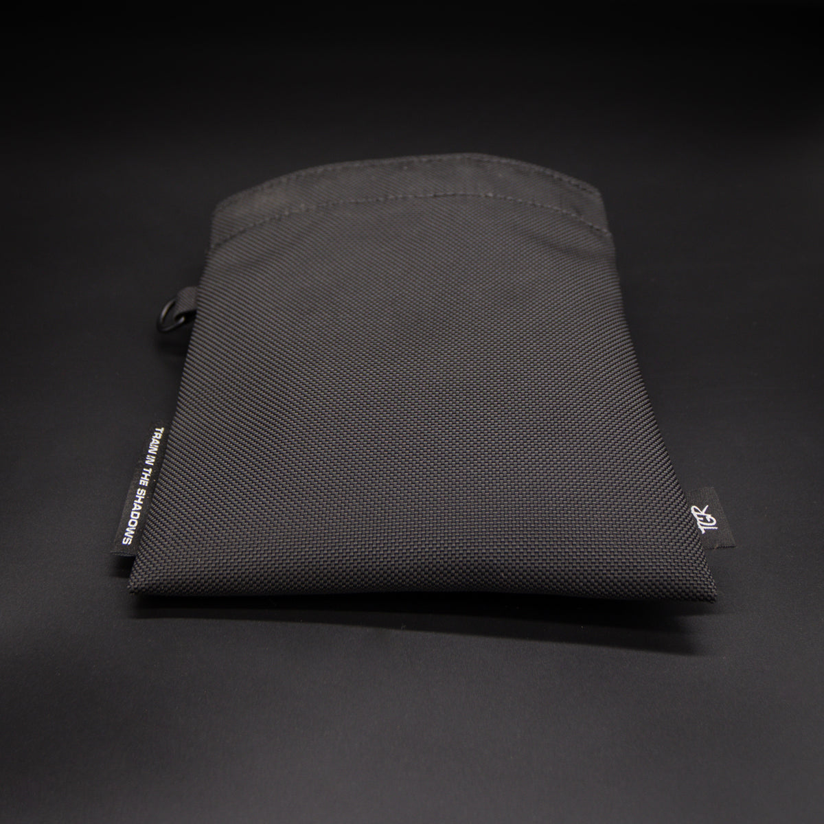 Black Ballistic Nylon Treat Pouch