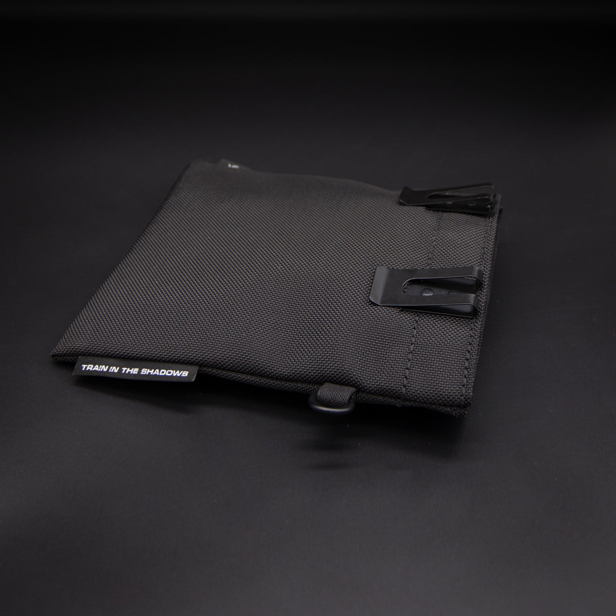 Black Ballistic Nylon Treat Pouch