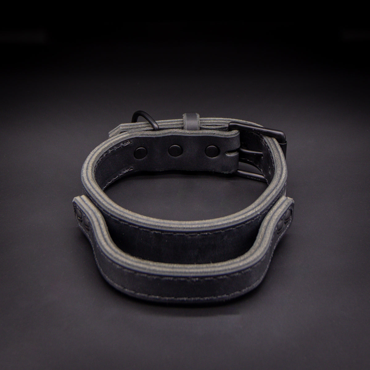 The 1.5" Agitation Dog Collar with Handle