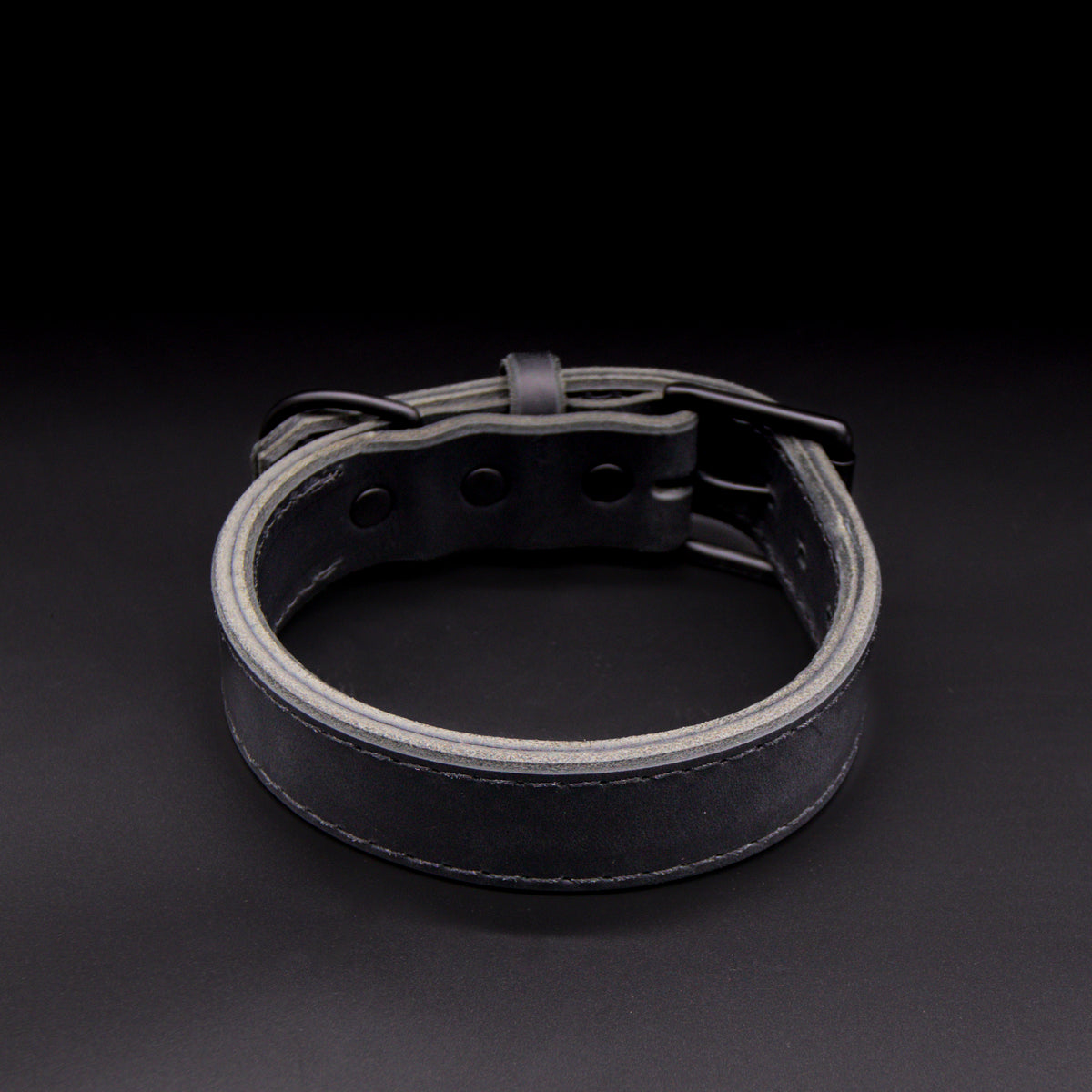 1.5" Black Latigo Collar