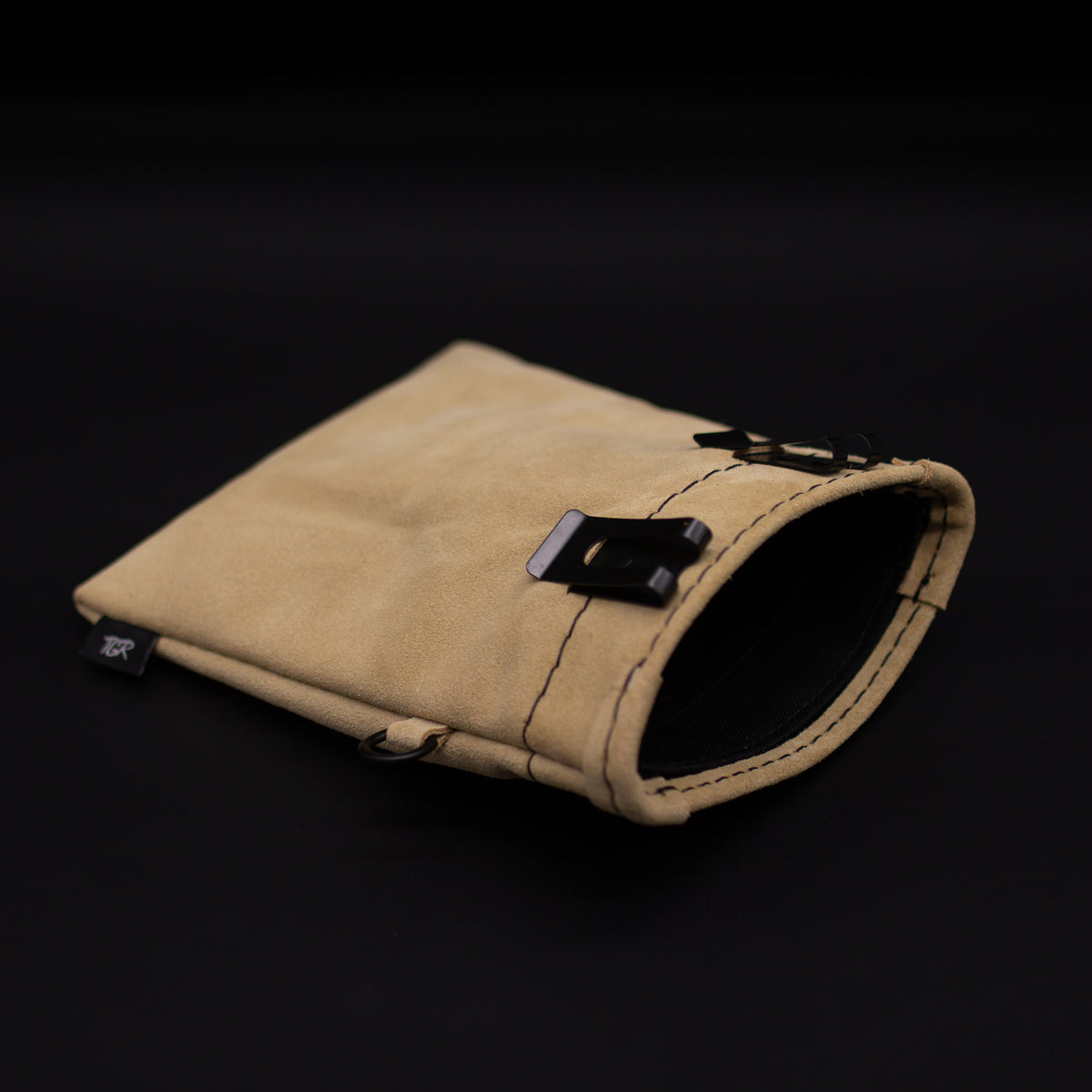 Camel Leather Treat Pouch