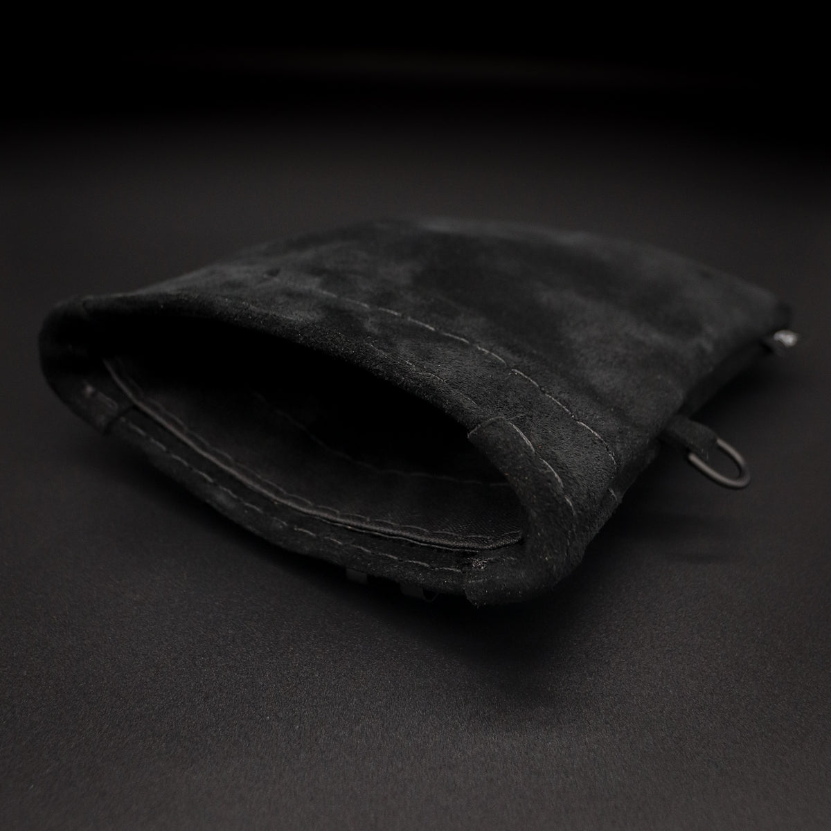 Black Leather Treat Pouch
