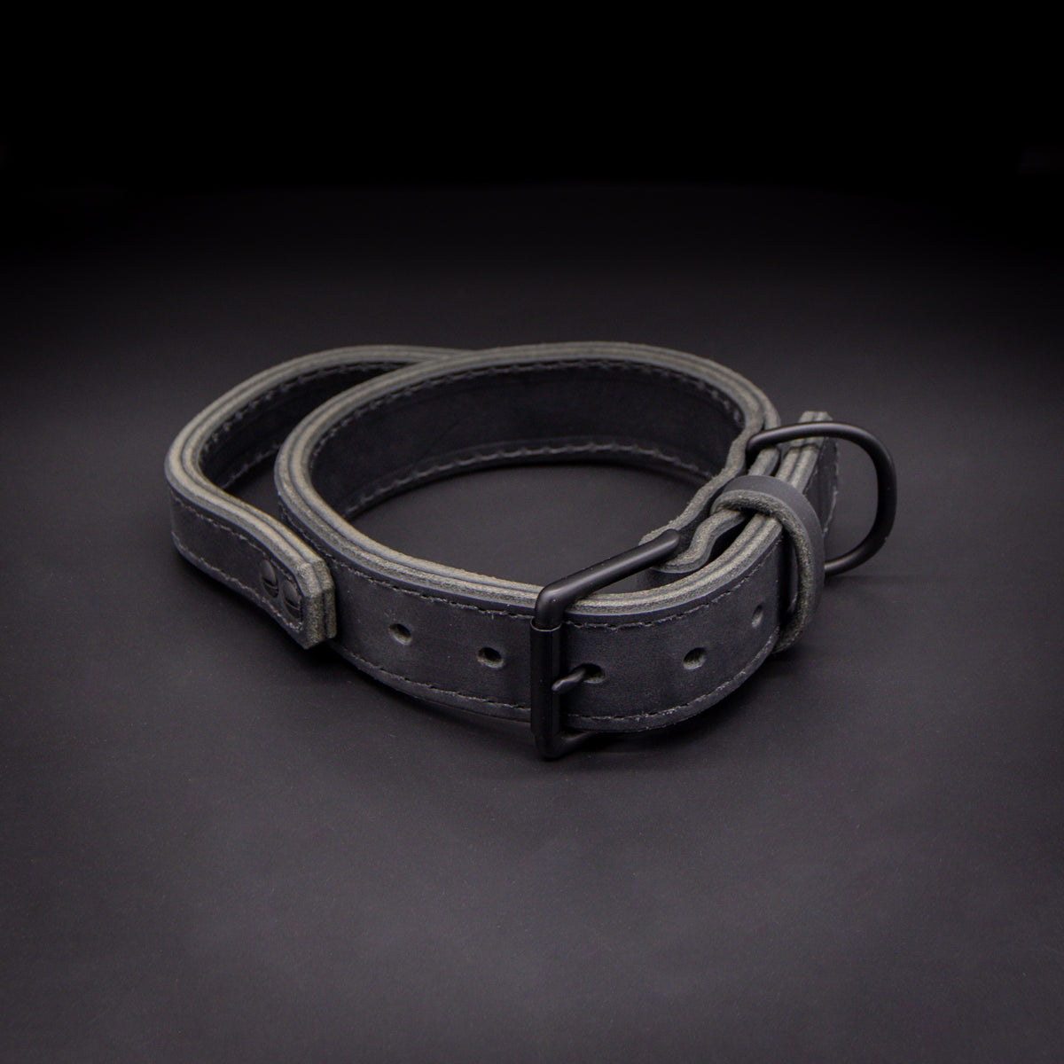The 1.5" Agitation Dog Collar with Handle