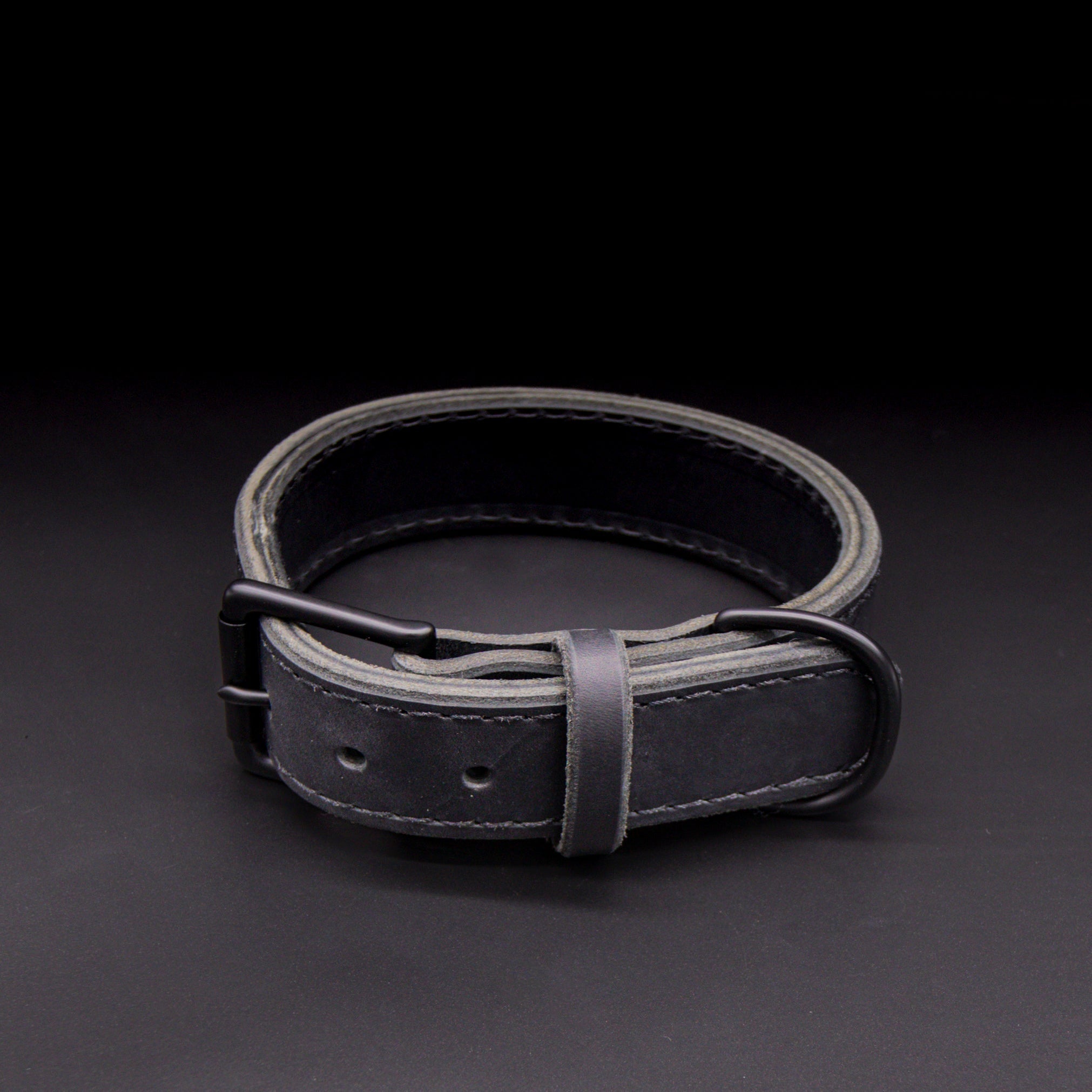 1.5" Black Latigo Collar