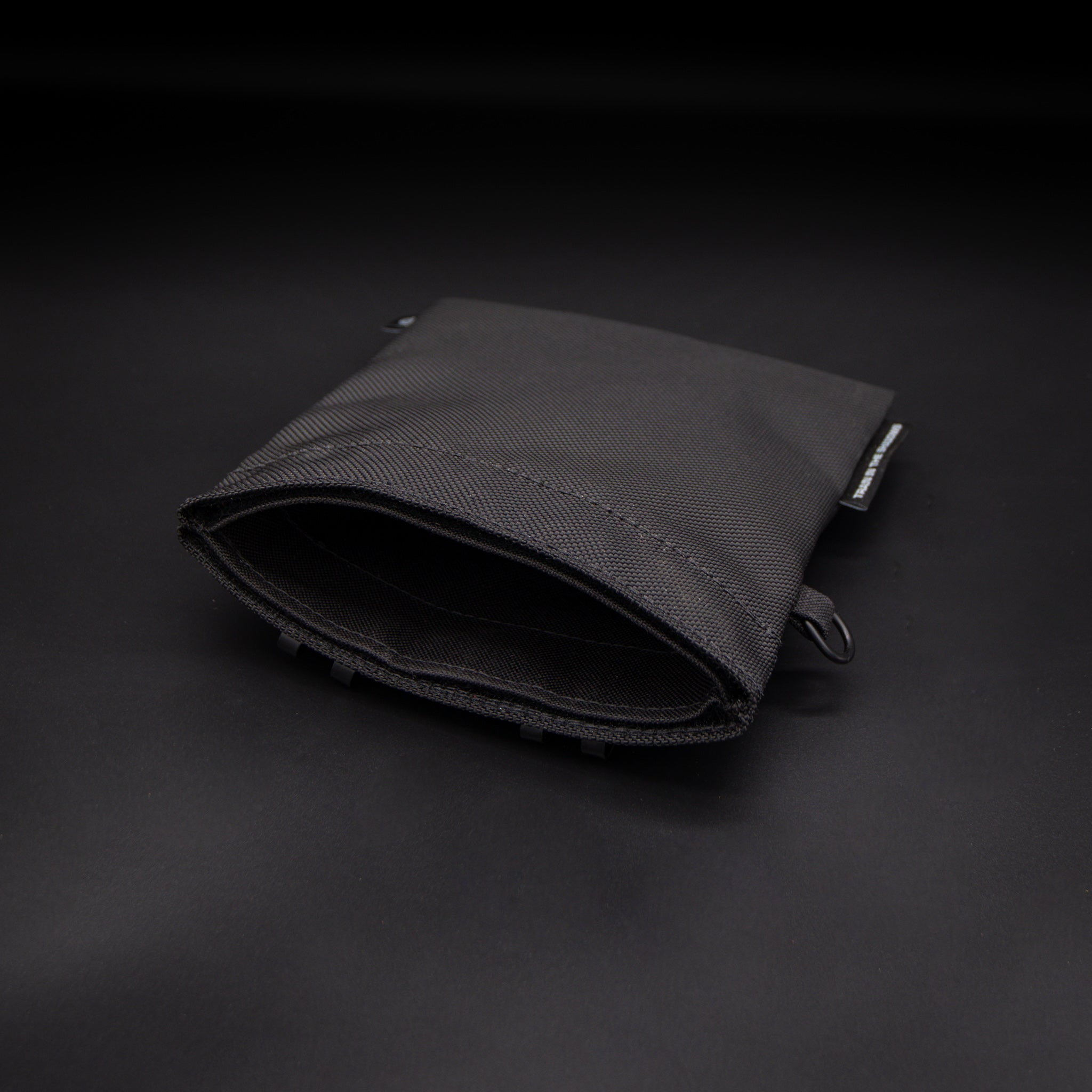 Black Ballistic Nylon Treat Pouch